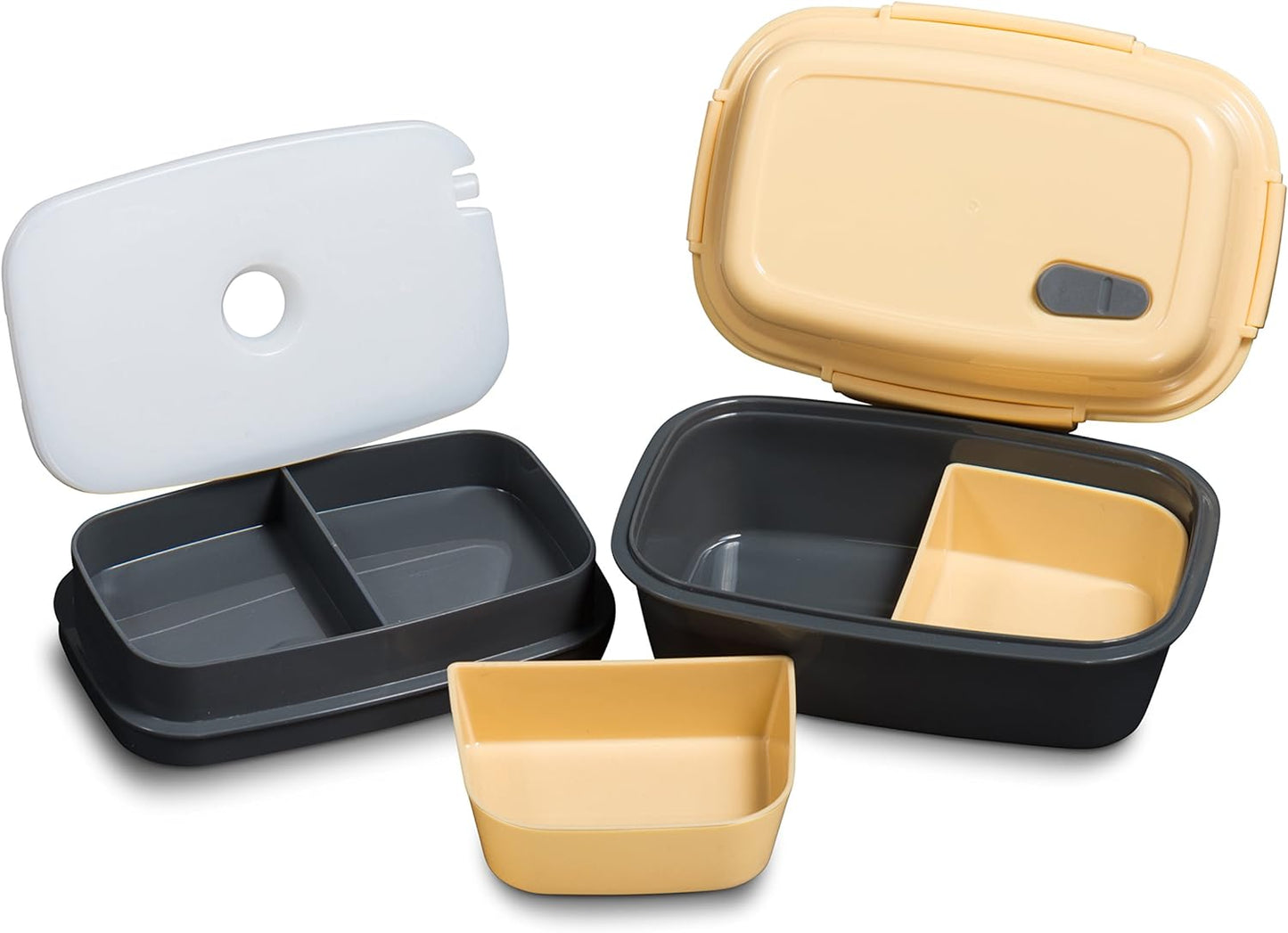 Cuddly Hippo Premium Bento Lunch Box - Leakproof, BPA-Free, Multi-Compartment