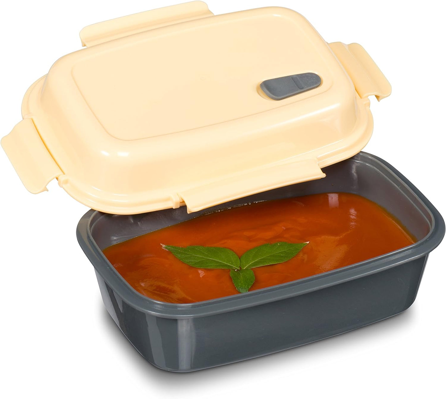 Cuddly Hippo Premium Bento Lunch Box - Leakproof, BPA-Free, Multi-Compartment